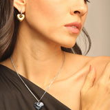 Danielle Silver Plated Necklace