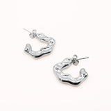 Boucles d'oreilles Marina en argent