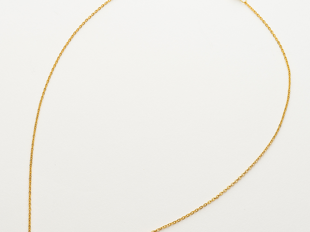 Colección Essentials | Collar Kira de plata bañado en oro 18k. Marca Vesiica.