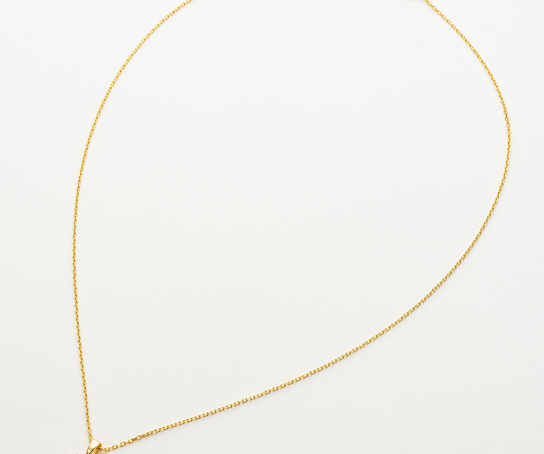 Colección Femme | Collar Sun de plata bañado en oro 18k. Marca Vesiica.