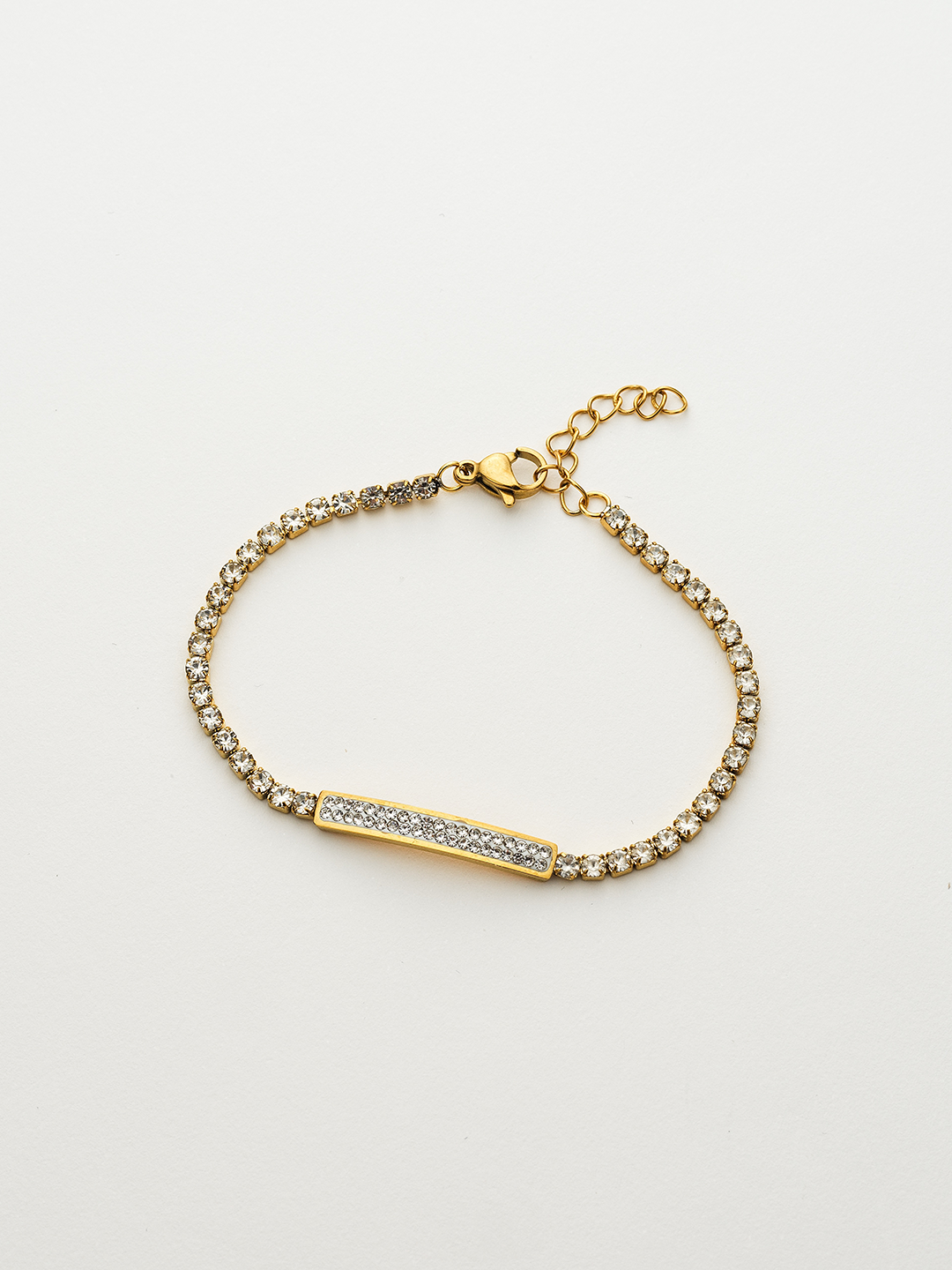 Colección Femme | Pulsera Norma de acero inoxidable bañado en oro 18k. Marca Vesiica.